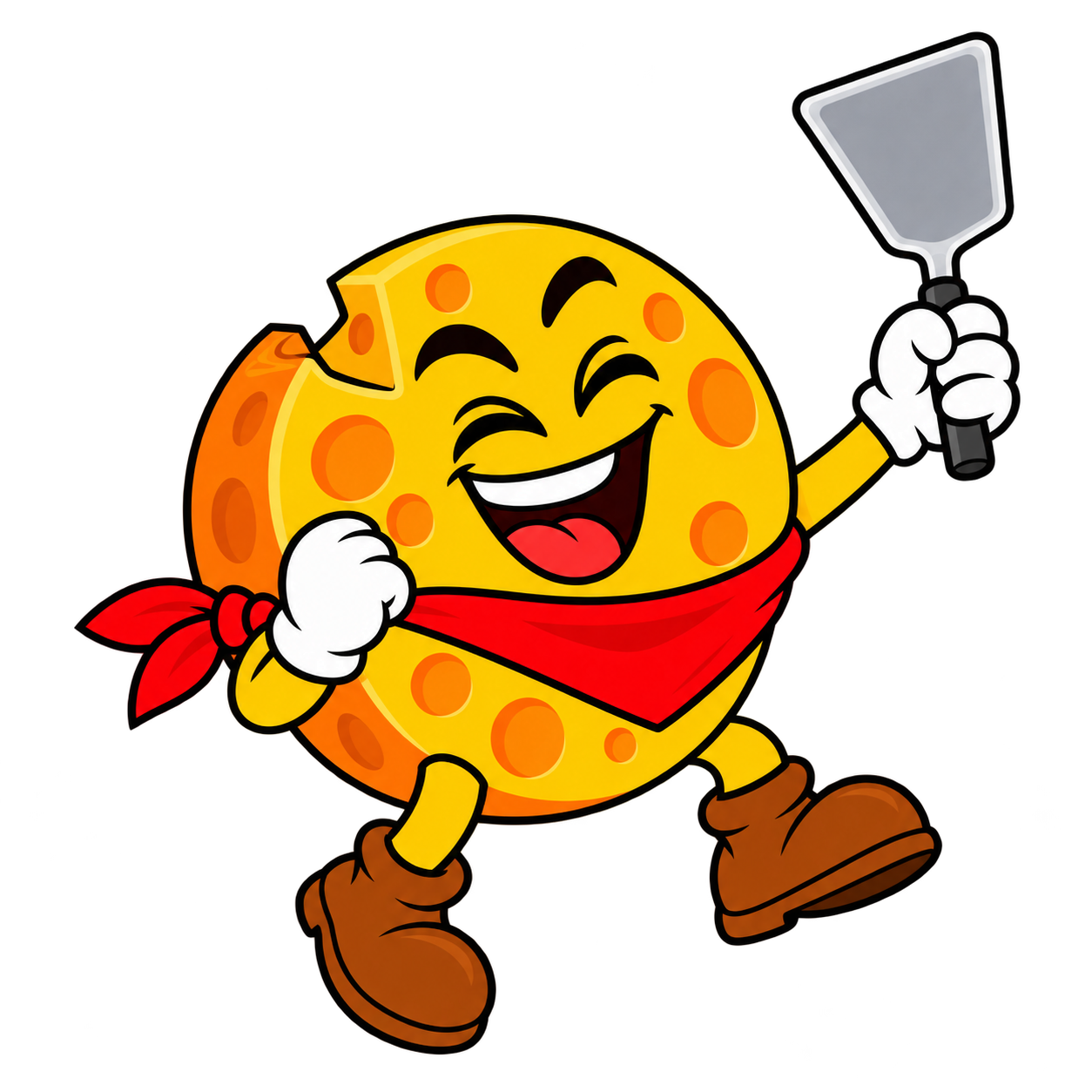 The Big Cheese celebrating